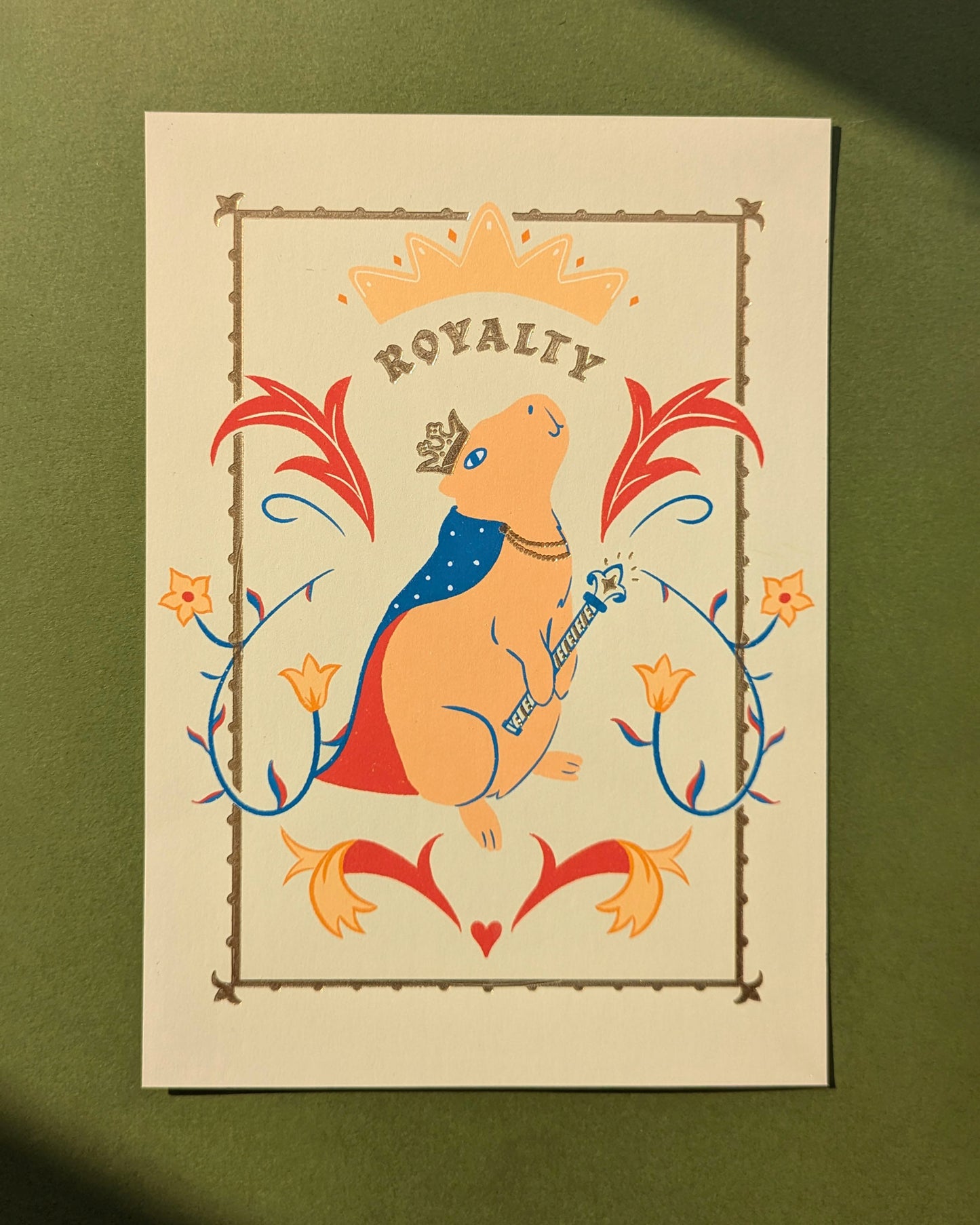 Capybara Royalty | Art Print