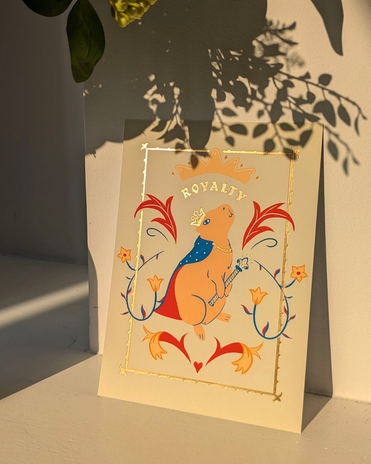 Capybara Royalty | Art Print