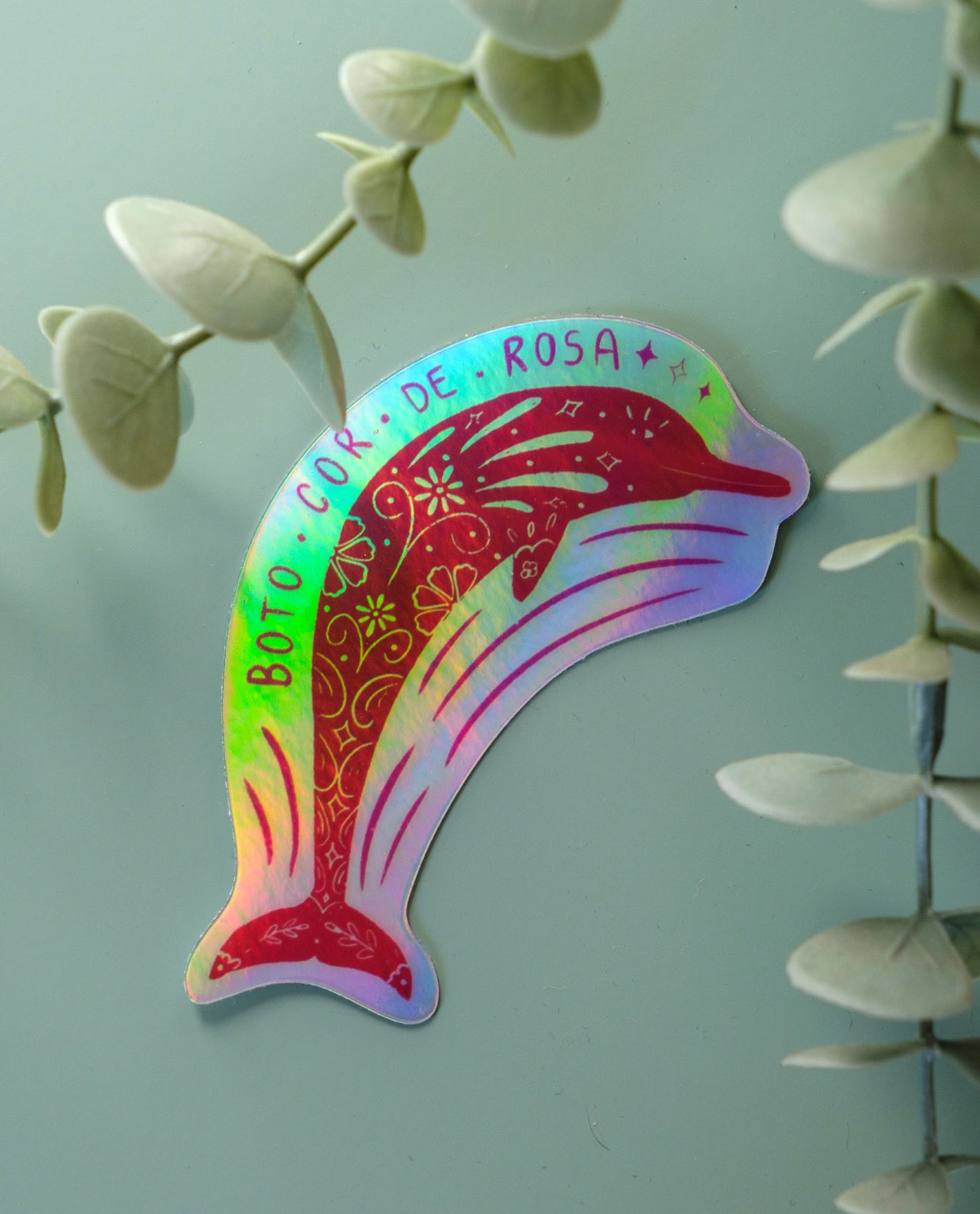 Boto Cor-de-Rosa | Sticker
