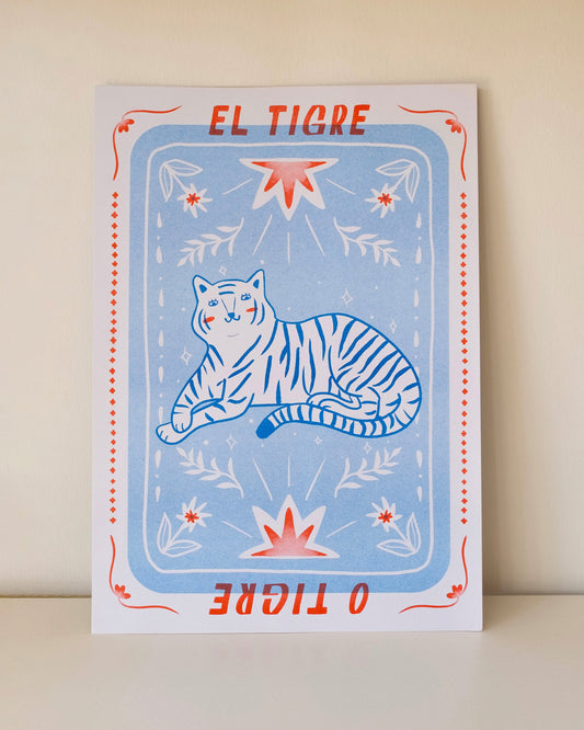 El Tigre | Art Risograph Print